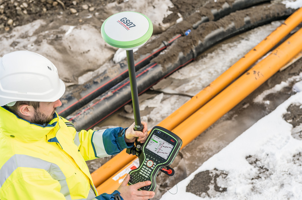 A Leica apresenta a nova antena GNSS GS07