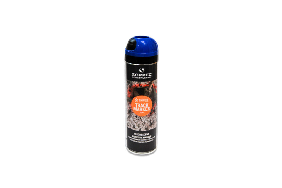 Spray de señalización para obra fluorescente SOPPEC TRACK MARKER Azul