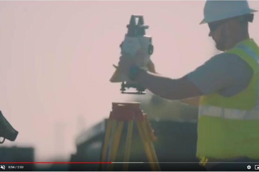 Estación Total Leica iCON iCR80S Robotic Construction