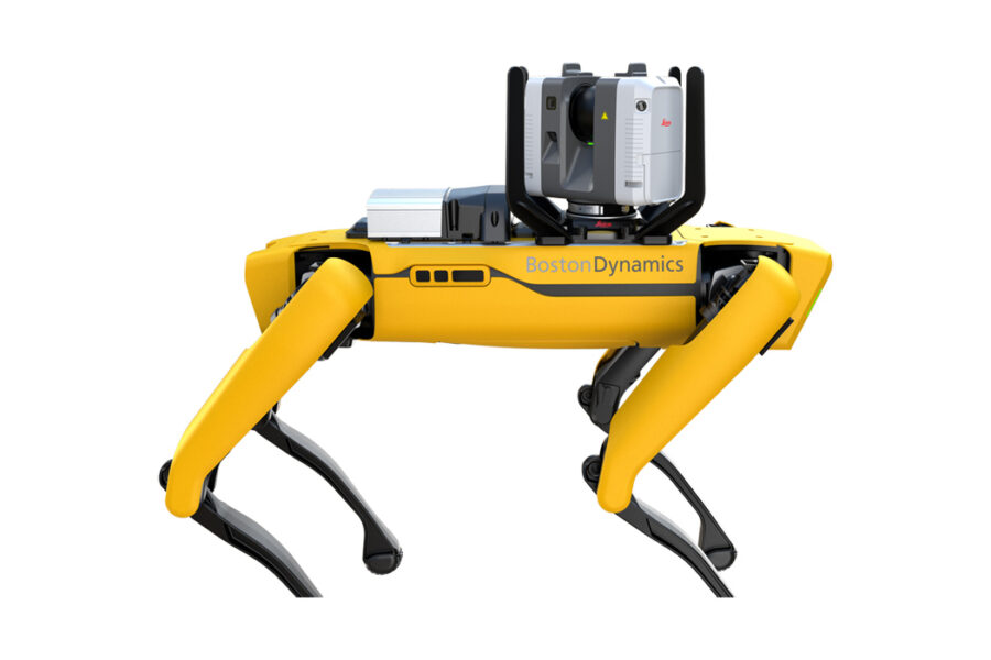 Leica RTC360 para robot móvil Boston Dynamics SPOT