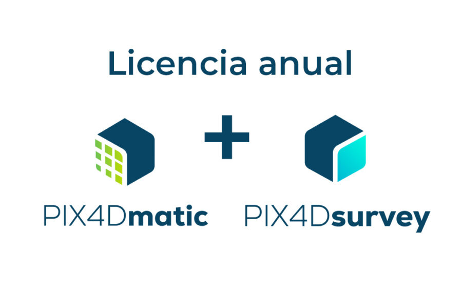 Licencia anual Pix4D matic + Pix4D survey y 1 año de PIX4Dmapper