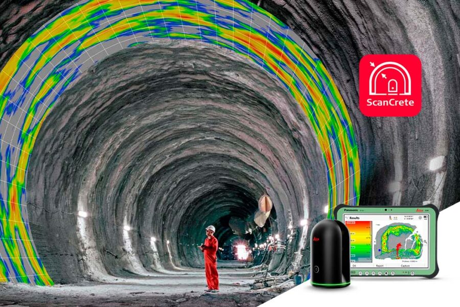 ScanCrete solución Leica para hormigonado
