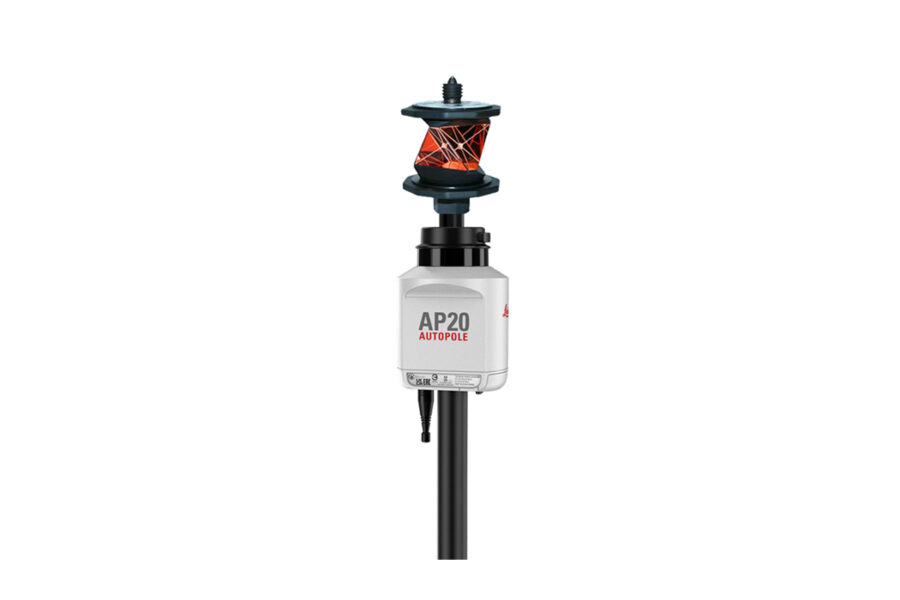 AP20 AutoPole con compensador de inclinación, altura y localización de prisma