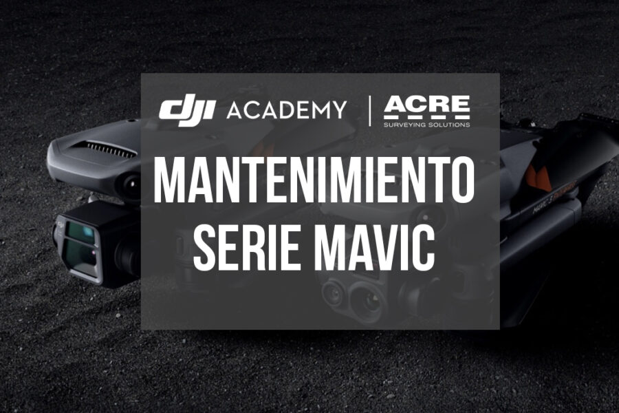 Conocimiento General de la Aeronave y mantenimiento básico serie Mavic