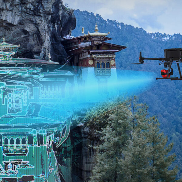 camara oblicua SHARE para fotogrametria con dron