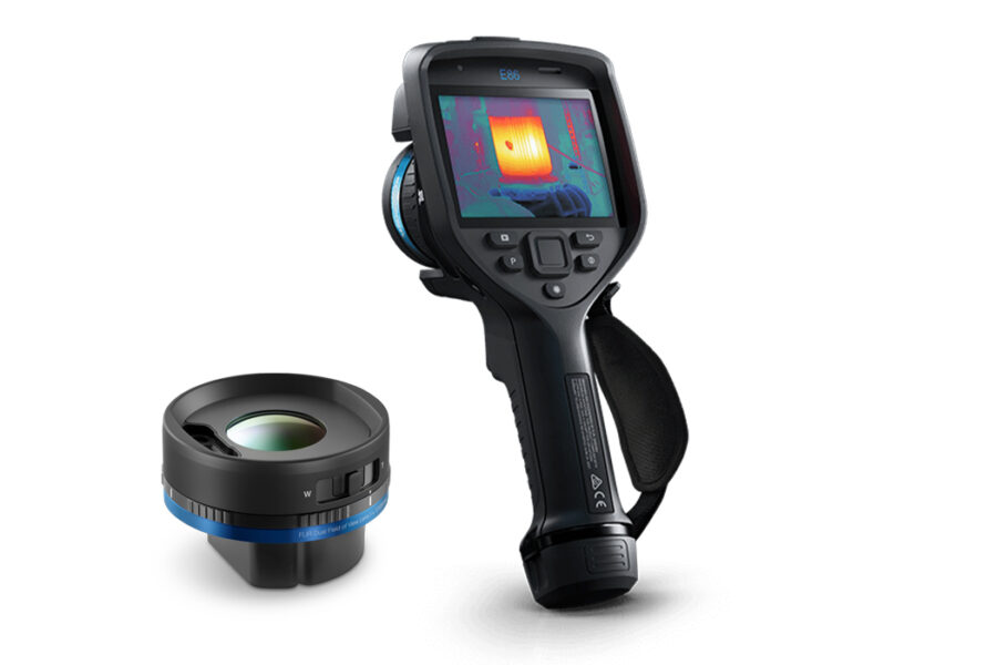 Cámara termográfica FLIR E86 Dual FOV 14º + 24º
