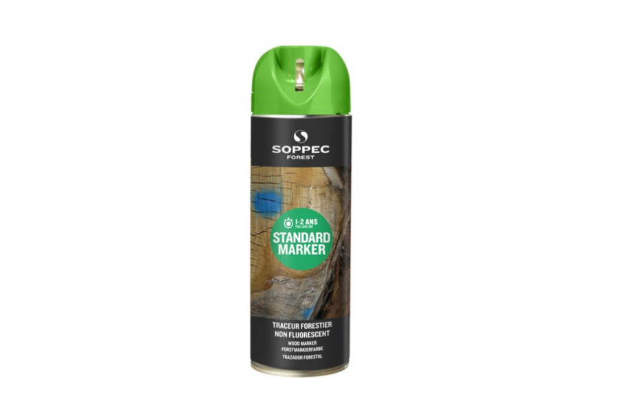 Spray de señalización STANDARD MARKER Verde SOPPEC