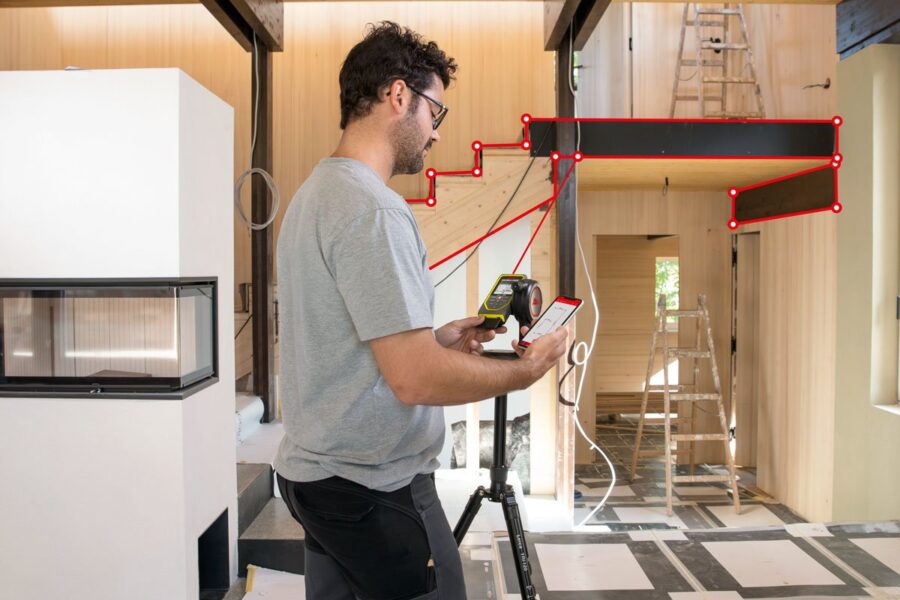 Determinar con precisión distancias horizontales