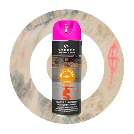 Spray de pintura 360º cereza