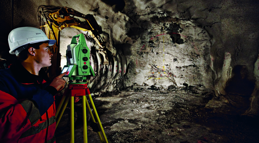 Leica Nova MS50 Tunneling