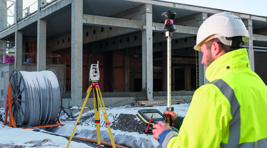 Leica TS13 Utilities Measure robotic