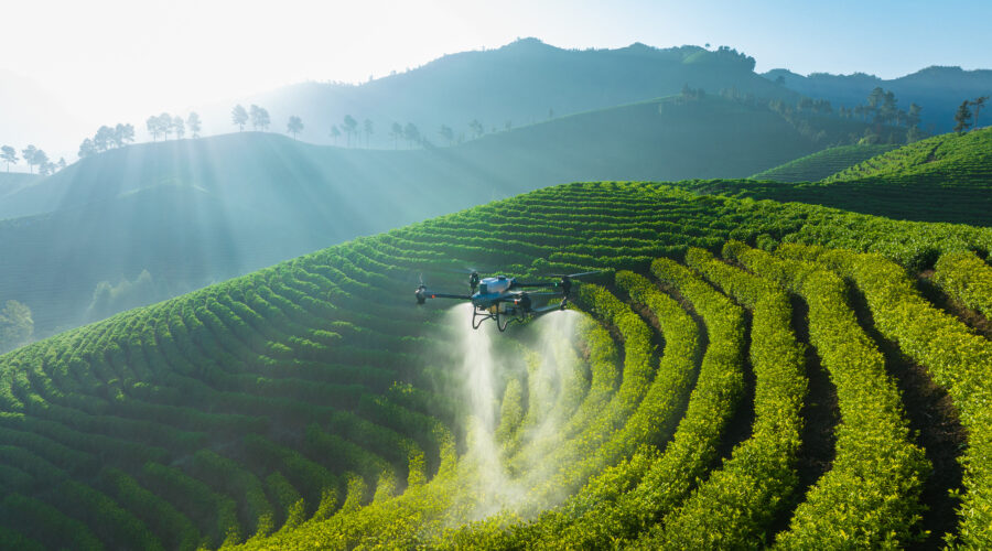 DRONES PARA PULVERIZACION AGRICULTURA DE PRECISION
