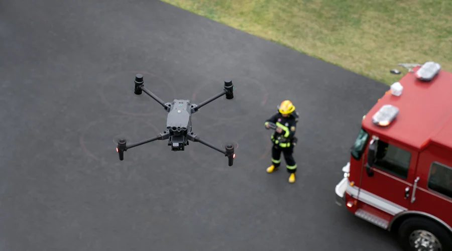 DRON BOMBEROS