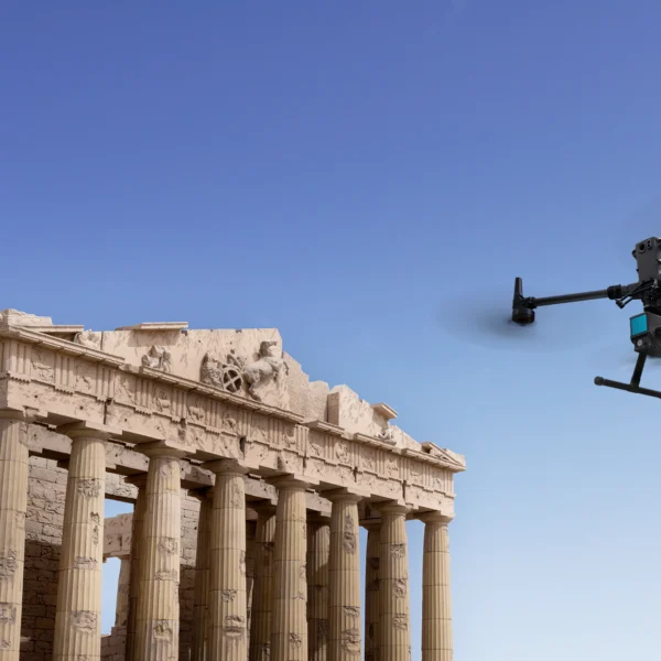Conservación del patrimonio con dron en industrias AEC
