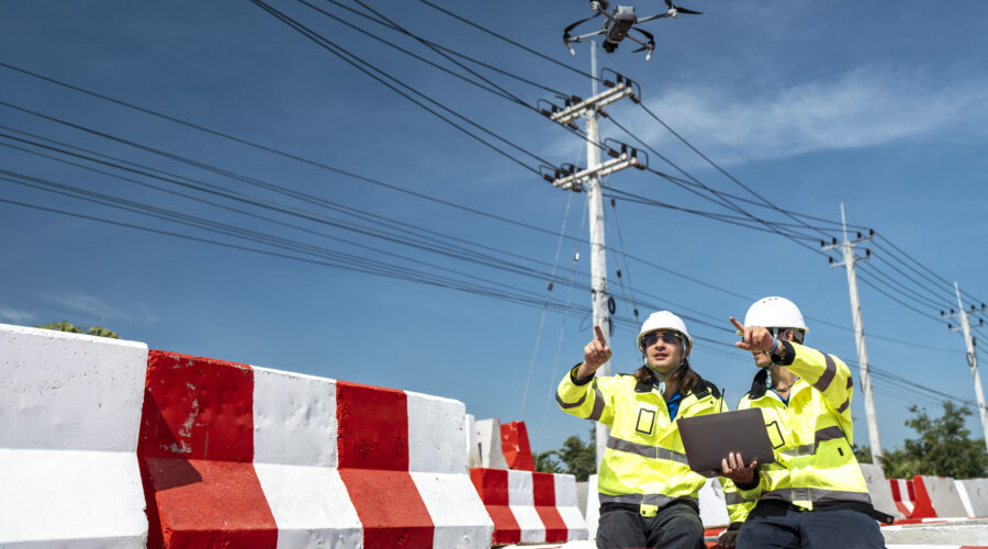 DRONES PARA INSPECCION DE ELECTRICIDAD
