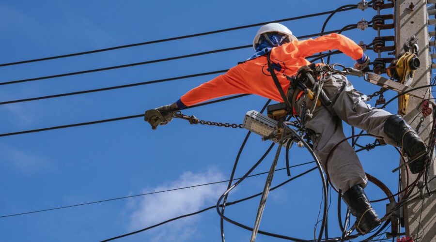 inspeccion de tendido electrico