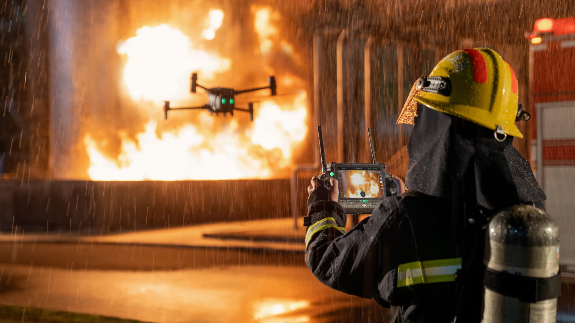 DRONES PARA SEGURIDAD INCENDIOS