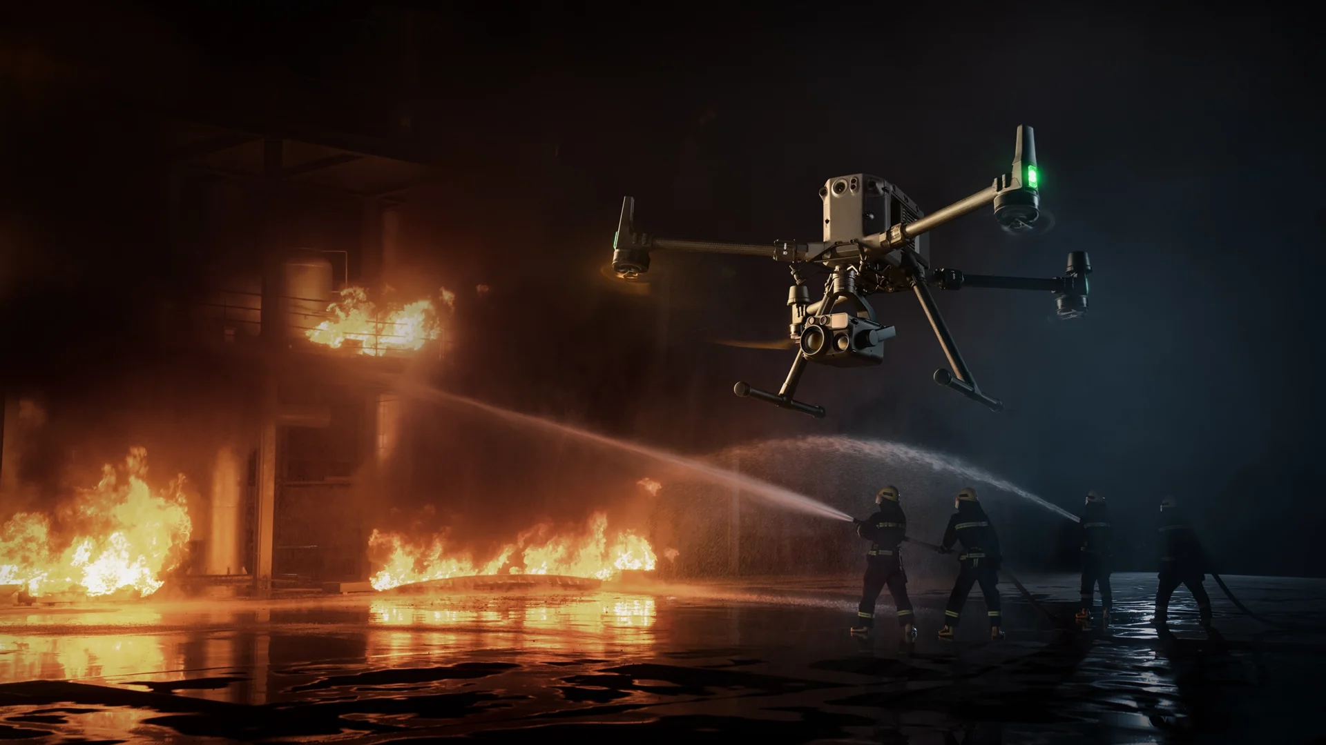 Zenmuse H30T bomberos