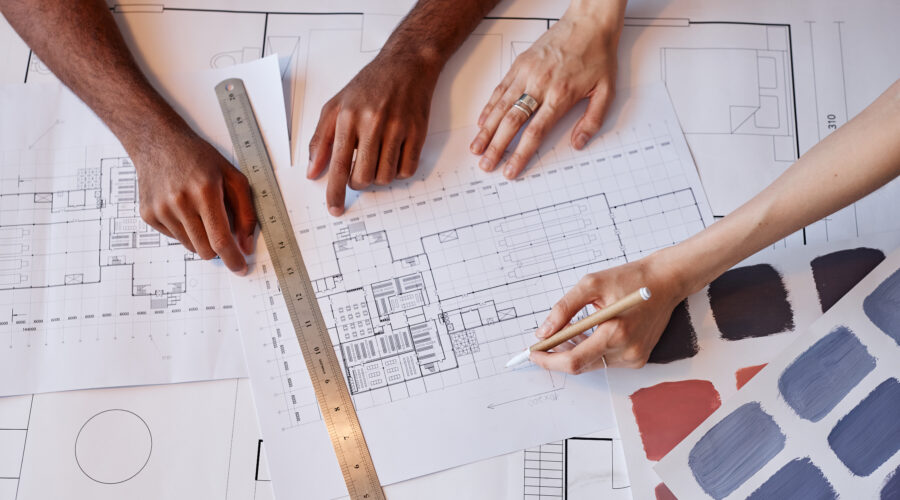 Planos en escaneado 3d para interiores
