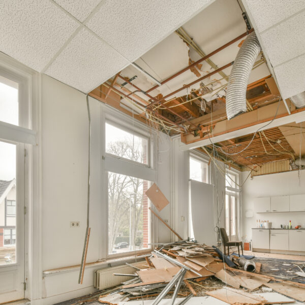 Error en obras interiores