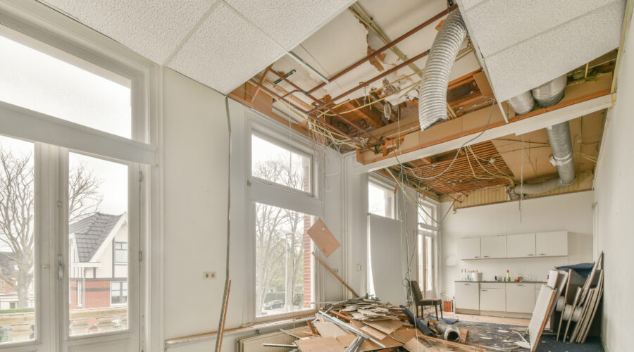 Error en obras interiores