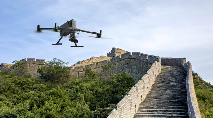Dron matrice 400 para topografia