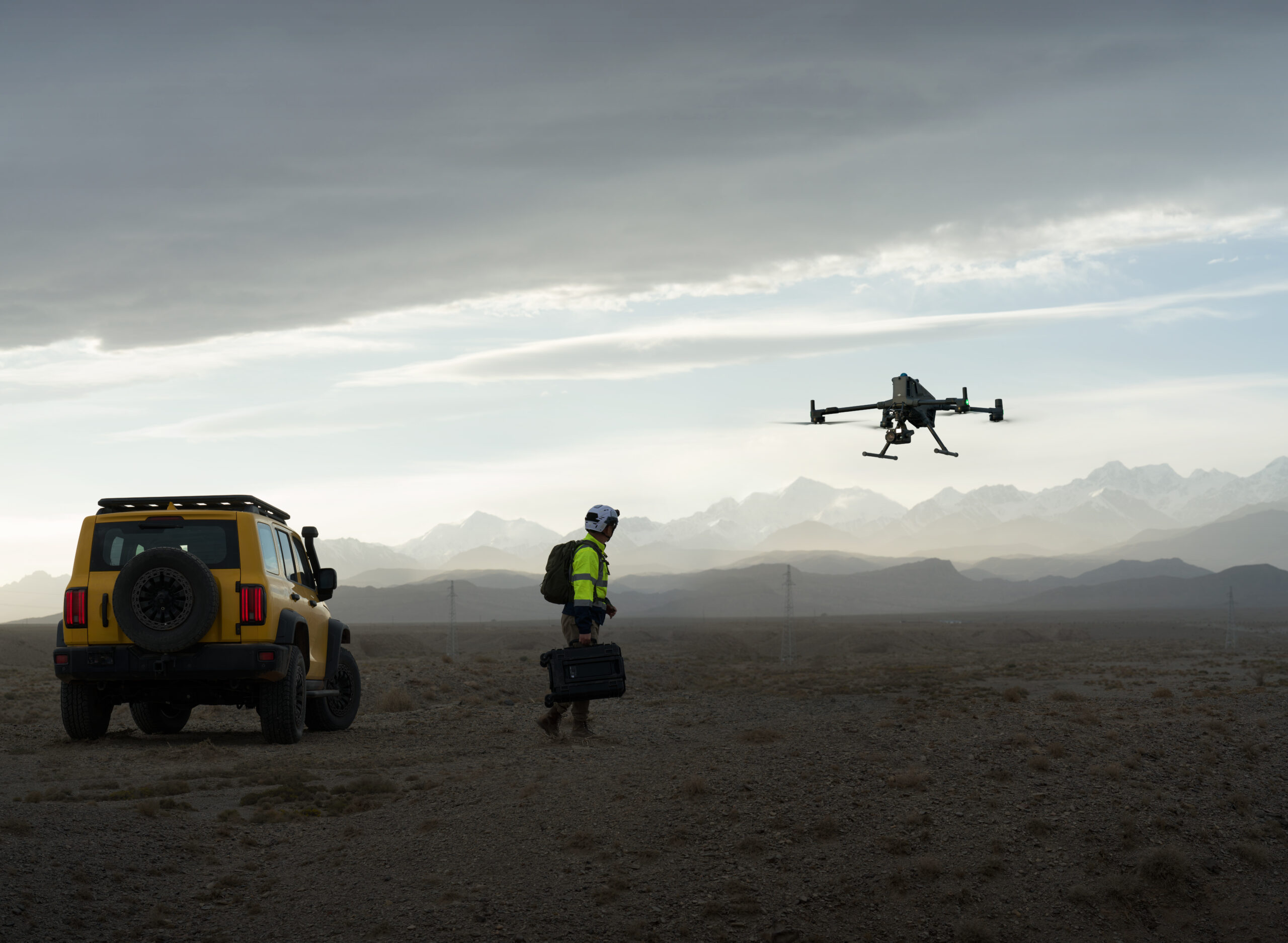 5 características esenciales para trabajos de drones de vigilancia y seguridad. Actualizado 2025