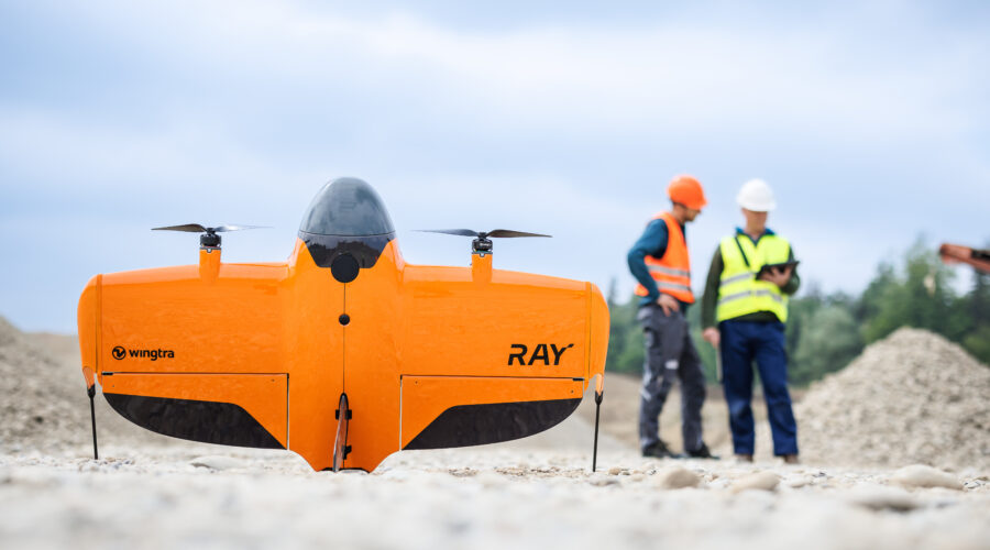 WingtraRAY dron clase C6 para topografia