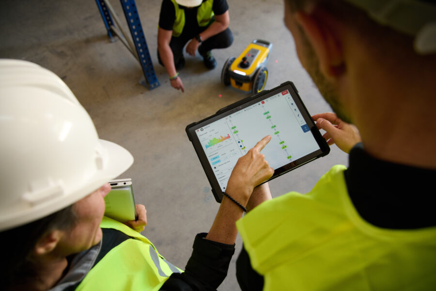 nivelación de precisión de suelo