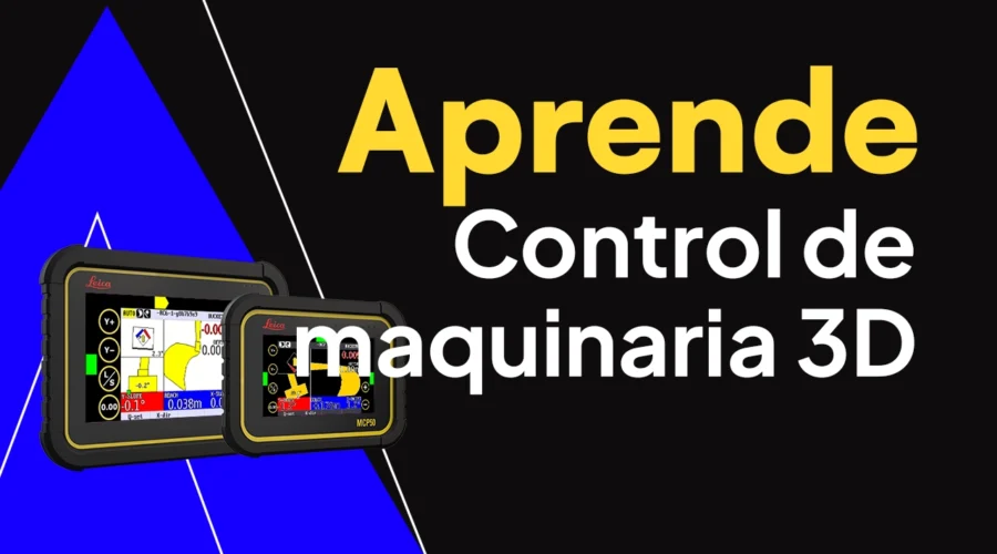 control de maquinaria 3D