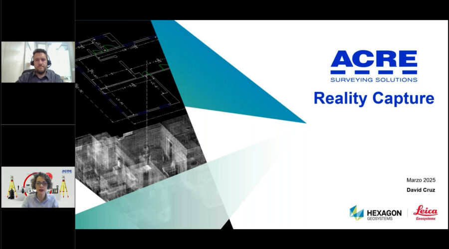 Este webinar se estructuró para ofrecer una visión 360° de la tecnología Reality Capture