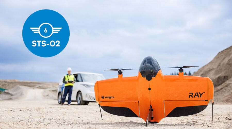 WingtraRAY obtiene certificación C6 en Europa para operaciones STS-02 y BVLOS