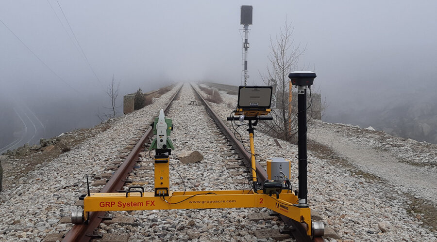 Amberg – Leica: precisión validada en auscultación ferroviaria