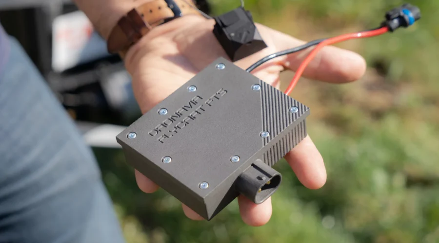 Sistema de terminacion de vuelo para drones DJI