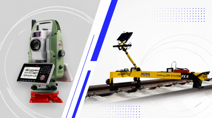 Amberg Rail 3.7 incorpora soporte oficial para Leica TS20 en sistemas GRP FX