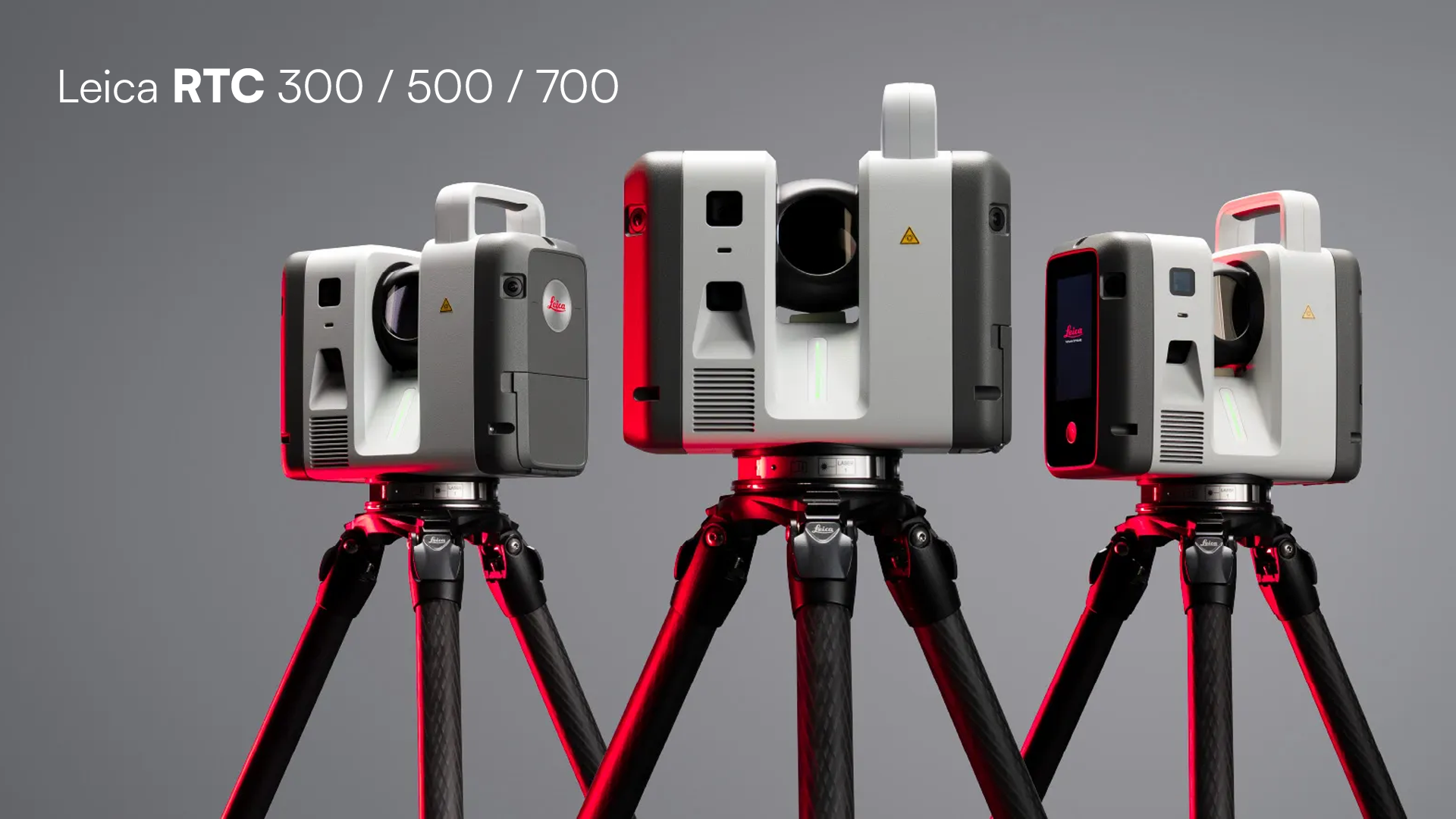 Leica RTC300, RTC500 o RTC700: en qué se diferencian y cómo elegir tu escáner láser 3D RTC Series