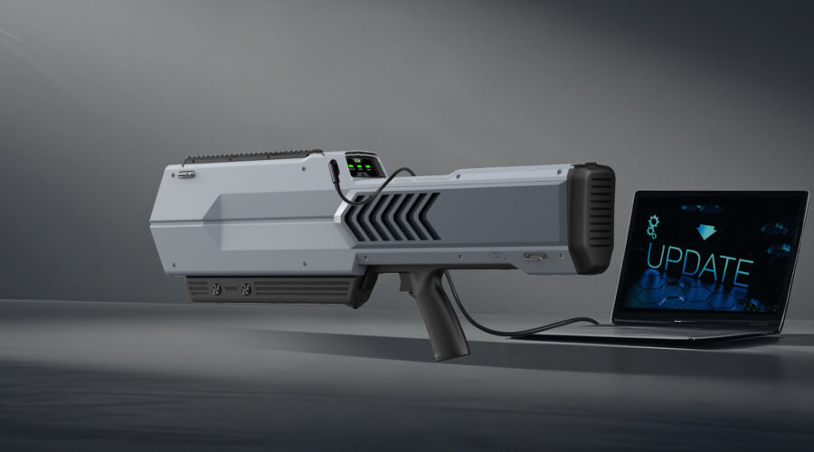 Actualizaciones de software pistola antidrones
