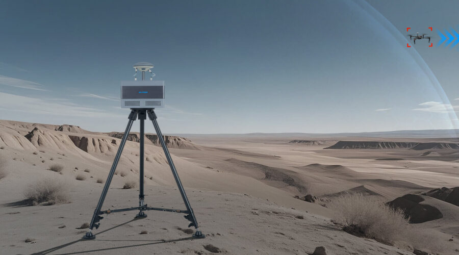 SkyFend Spoofer Pro. Sistema fixo anti-drones GNSS