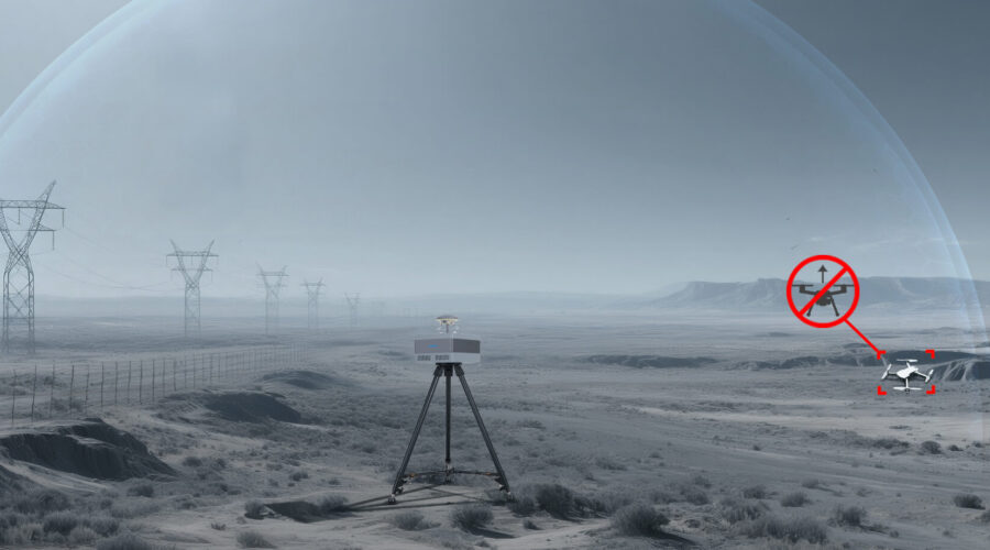 SkyFend Spoofer Pro. Sistema fixo anti-drones GNSS