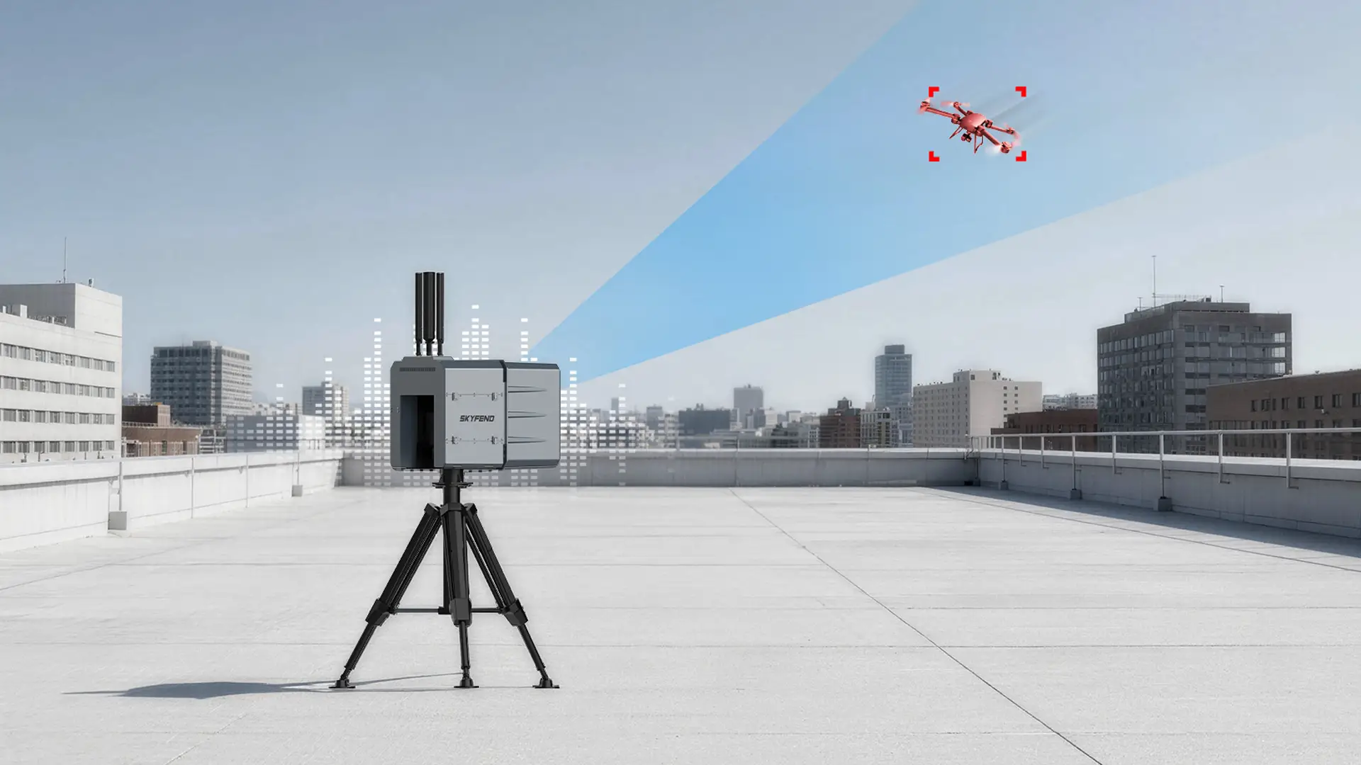SkyFend Sniper Elite. Sistema antidrones direcional