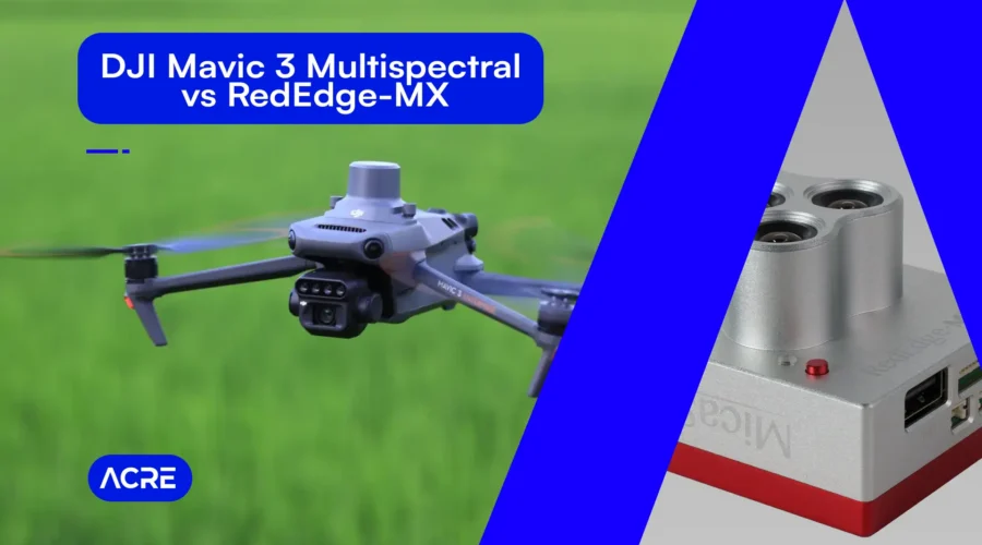 DJI Mavic 3 Multispectral vs MicaSense RedEdge-MX