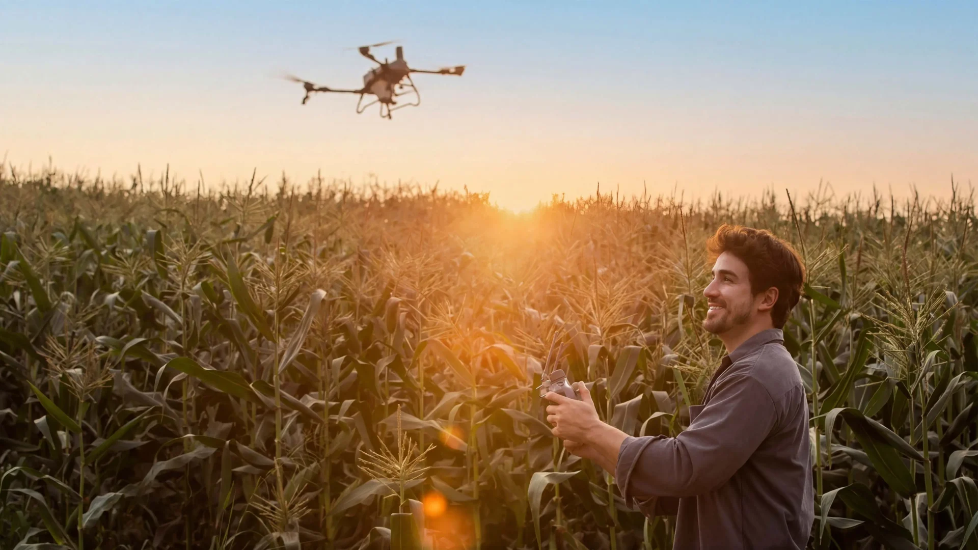DJI Agras t55 intuitivo y fácil de usar