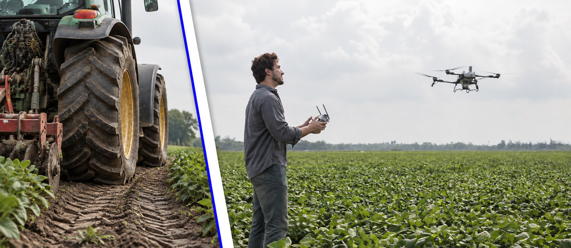 DJI Agras T55 para reducir la compactación del suelo y proteger la producción