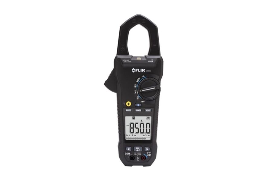 Medidor de tenaz FLIR CM85 1000A com modo VFD e Meterlink