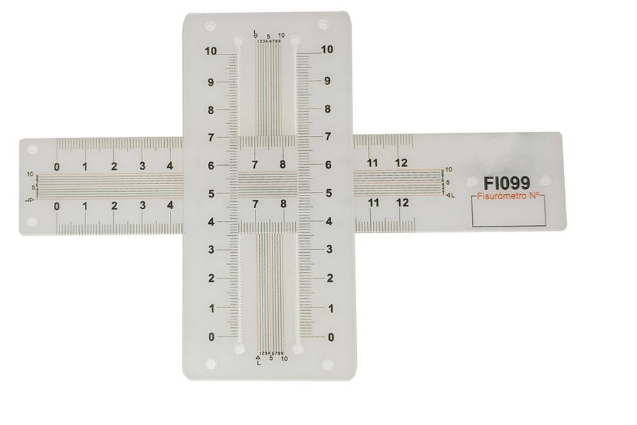 Fisurómetro en 2 direcciones