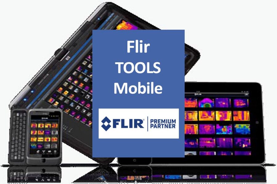 Aplicação gratuita de imagem térmica FLIR Tools Mobile