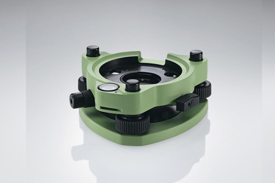 Base de nivelamento com prumo óptico Leica GDF322