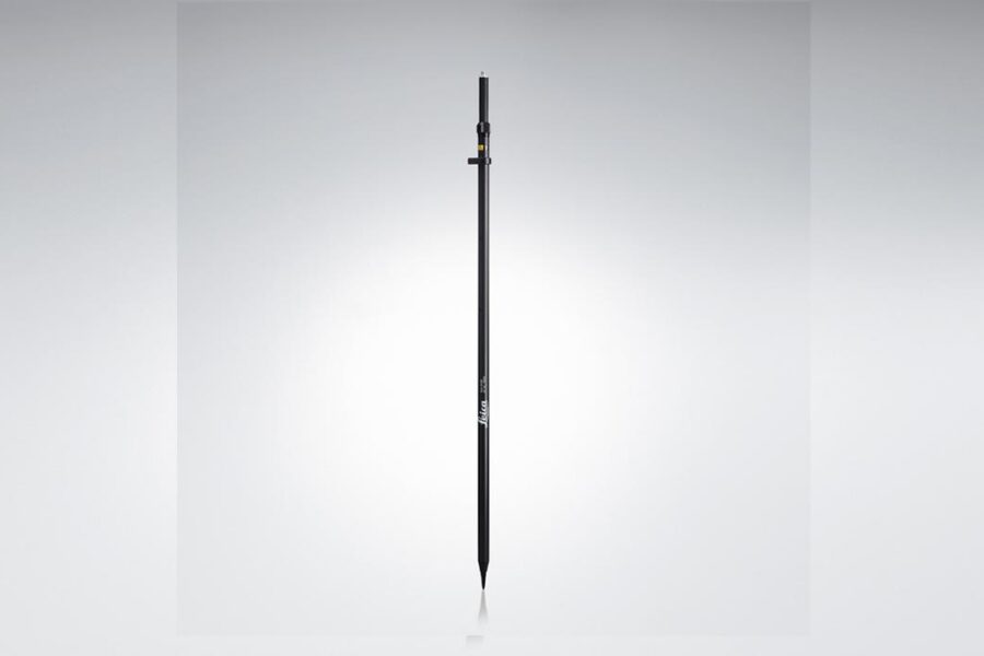 Bastão telescópico para GPS de fibra de carbono Leica GLS30