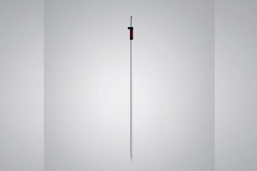 Bastão telescópico para GPS de fibra de carbono Leica GLS31