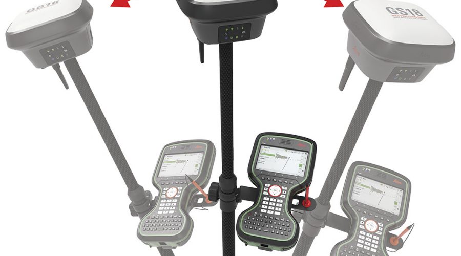 Leica GS18 T. Precisão no sistema GNSS RTK sem nivelar o bastão